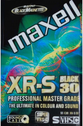 Maxell S-VHS-C XR-S 30 min